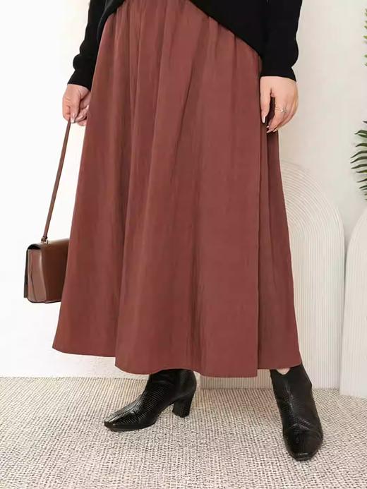 【群内福利】百搭a字裙，遮肚显瘦中长款裙子 商品图3