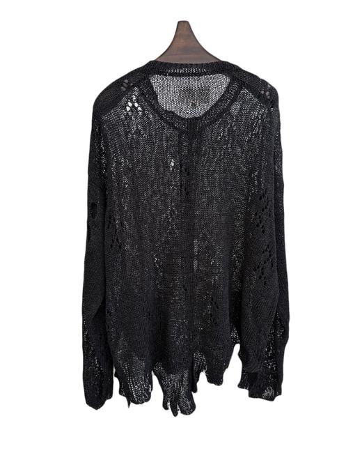 女款镂空针织开衫毛衣he016 商品图1