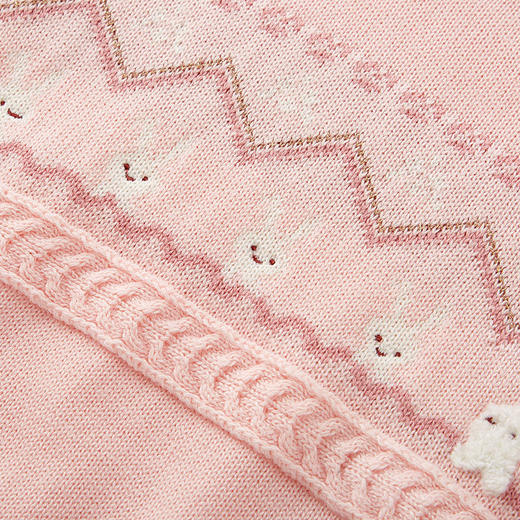 英氏儿童毛衣秋冬新款女宝纯棉针织套头衫休闲童装YRTAJ32177A 商品图2