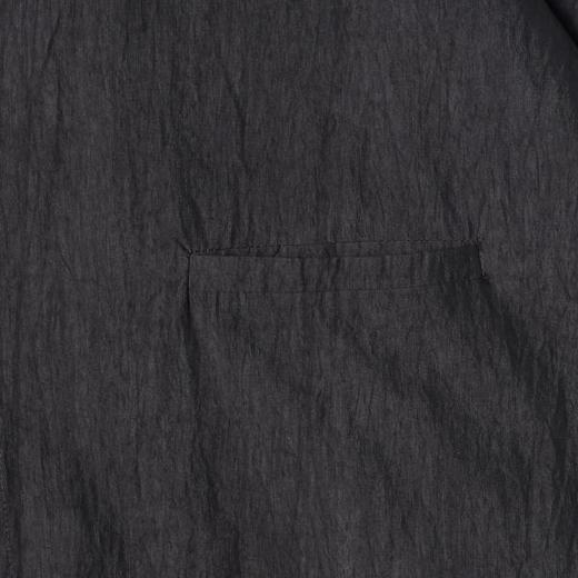 SDSA男装2026新款高贵轻奢韩版纯色按扣长袖衬衫下摆松紧设计百搭 商品图2