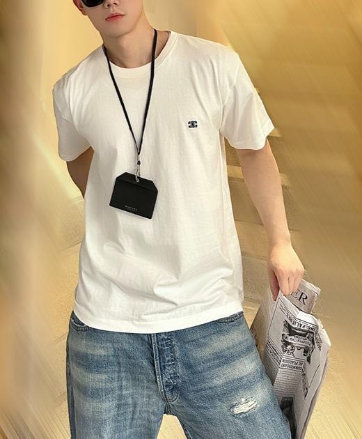 男款刺绣短袖T恤he008 商品图2