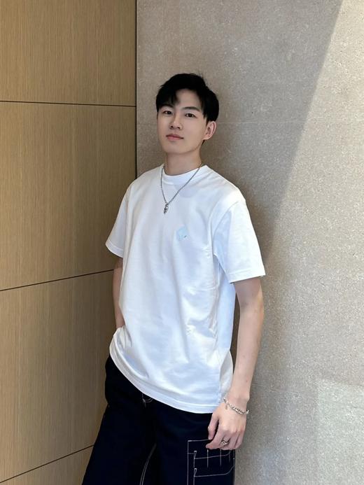 迪奥 25SS Diamond印花短袖T恤 男女同款 白色（DY） 商品图2