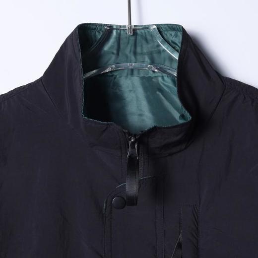 SDSA男装2026新款高贵轻奢韩版简约纯色大口袋立领夹克外套百搭 商品图1