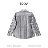 SDSA男装2026新款高贵轻奢美式复古条纹衬衫夹克肌理感宽松外套 商品缩略图4