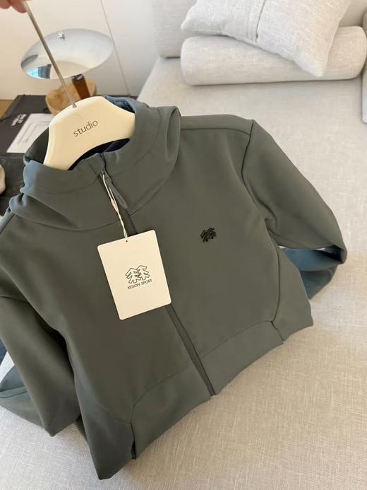 点此购买 可隆春秋季男士户外连帽拉绒软壳夹克 zc 341553 商品图14