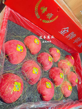 公司福利推荐 金牌苹果 个头中等大小 礼盒非常大气漂亮 价格很实惠