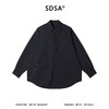 SDSA男装2026新款高贵轻奢多拉链口袋衬衫宽松设计感小众长袖衬衣 商品缩略图0