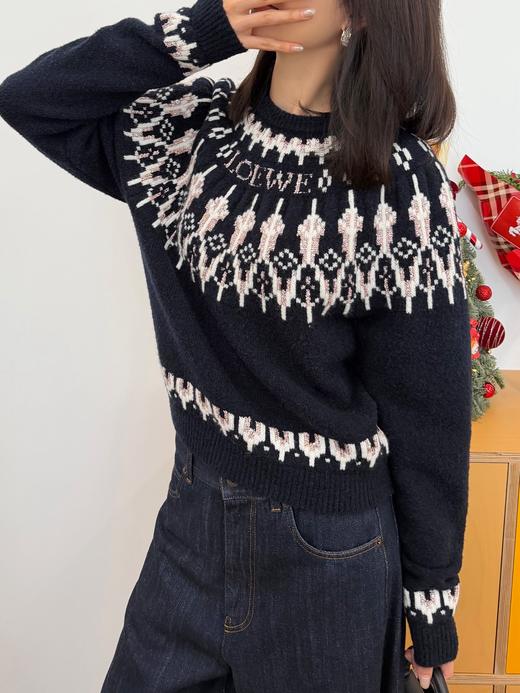 罗意威 2026早春新品 重工费尔岛毛衣（MM） 商品图7