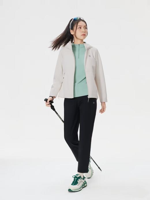 点此购买 可隆春秋季女士户外微拉绒款冲锋衣外套 ye 341511 商品图6