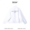 SDSA男装2026新款高贵轻奢做旧风格字母印花拉链立领夹克百搭时尚 商品缩略图4