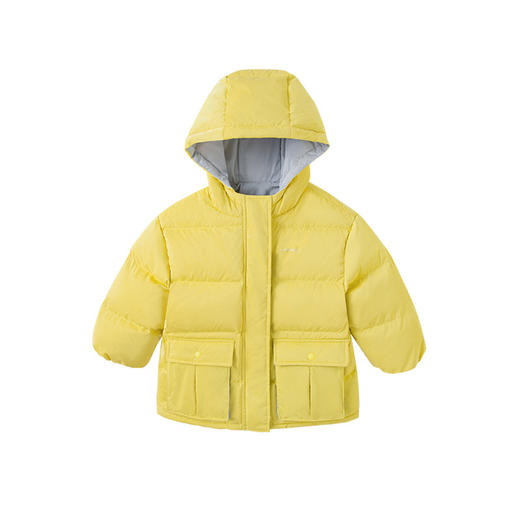 英氏儿童羽绒服秋冬新款加厚白鹅绒外套连帽保暖外服YRWFJ42338A 商品图4