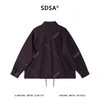 SDSA男装2026新款高贵轻奢韩版复古纯色夹克外套下摆松紧设计百搭 商品缩略图4