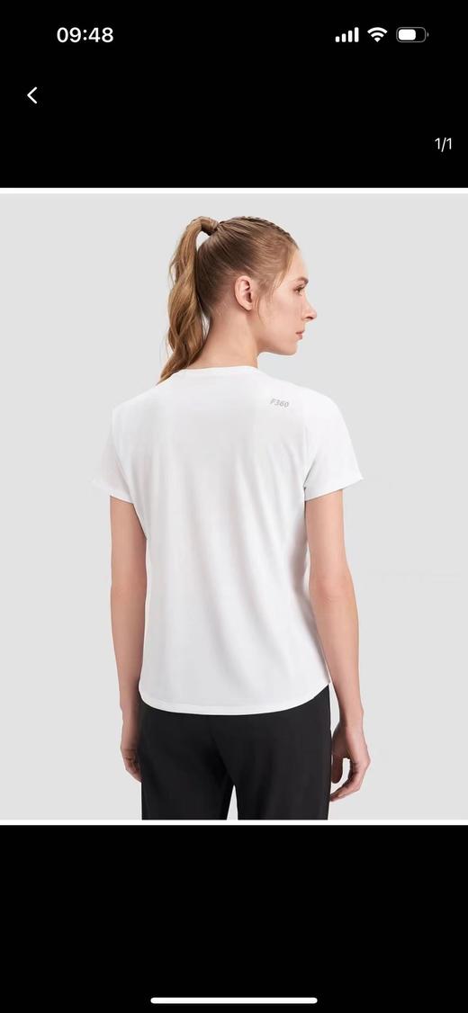 点此购买 迪桑特夏季经典款丝光棉小标女士速干短袖T恤 ly 341447 商品图9