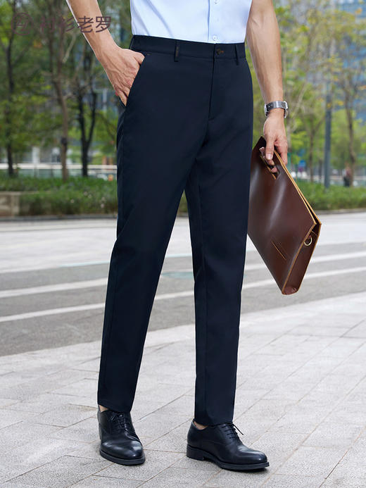 【出行二号】棉感吸湿速干透气弹力腰休闲裤255C0C813N【T】 商品图5