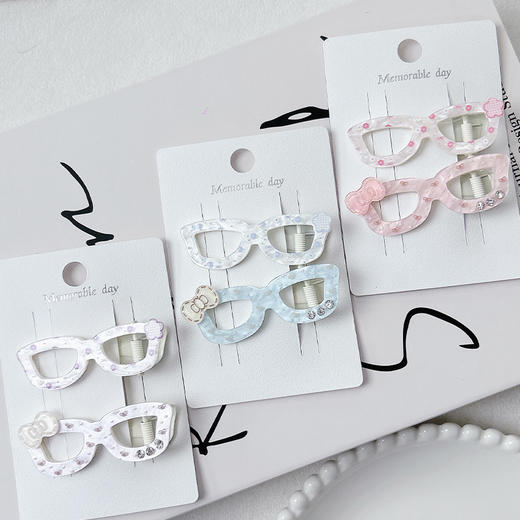 可爱少女心元气碎花眼镜对夹-纪念日百货门店同款169446366 商品图4