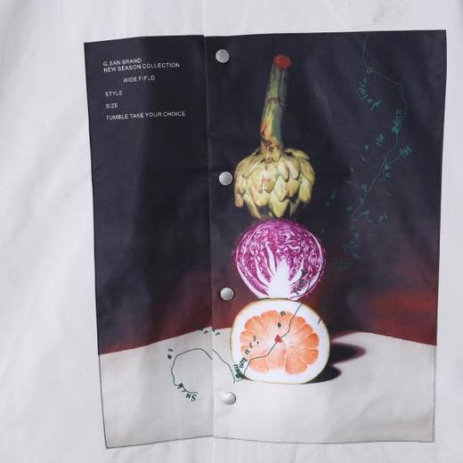 SDSA男装2026新款高贵轻奢日系复古涂鸦印花长袖衬衫休闲百搭外套 商品图2