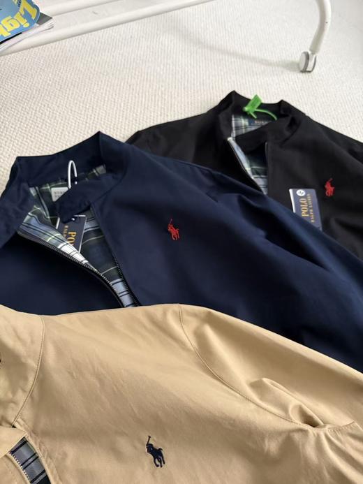 【2fz1】经典系列！男子斜纹沙卡立领拉链夹克/外套！！ 商品图2