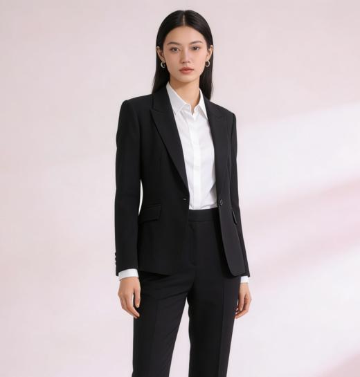 G2000女装SS26商场新款【可机洗】修身西装外套61917033 商品图0