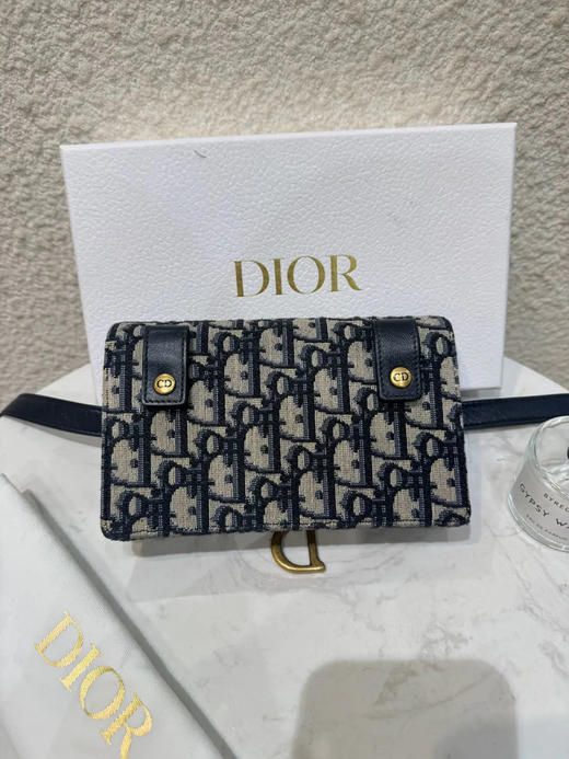 DIOR 老花 马鞍 woc 腰包 商品图1