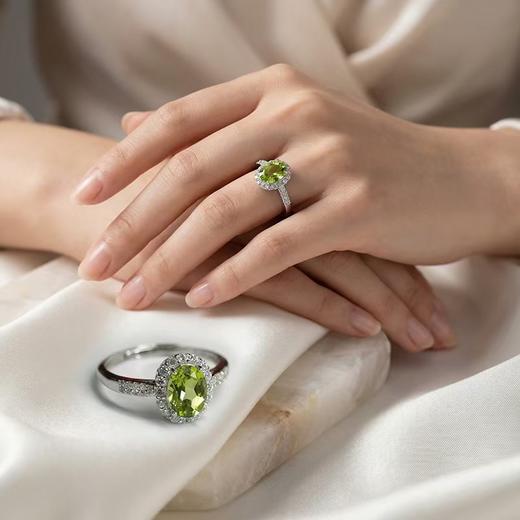 【绿宝石专场】6号 绿宝石戒指 库存7 配饰925银 商品图0