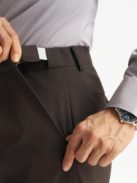 【总裁T3】易打理免皮带套西西裤247B0S810N 商品图3