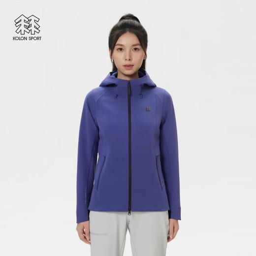 点此购买 可隆风脊石墨烯男女款防泼水防风软壳夹克外套 ss 341532 商品图5