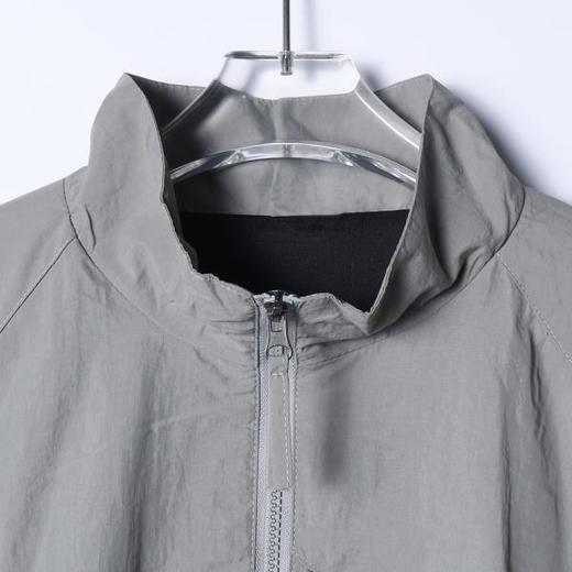 SDSA男装2026新款高贵轻奢老钱风拼接拉链立领夹克外套简约百搭 商品图1