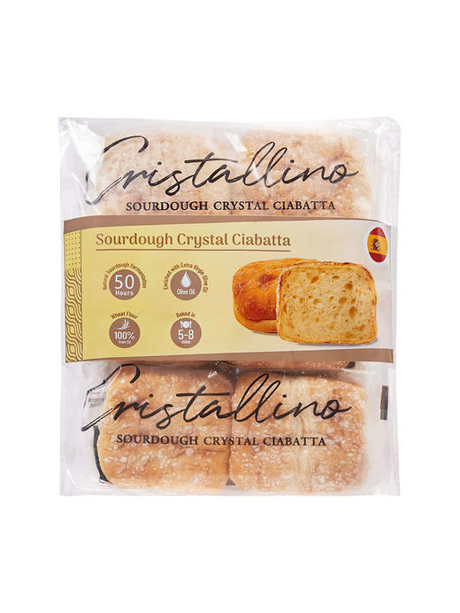 MM 山姆 西班牙酸种水晶面包 190g*3 商品图0