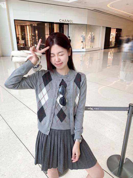 <曾小咸推荐>3.11现货秒杀 ！微信超特价！韩系菱形毛织开衫 日常159.99 立减80 秒杀79.99！！灰色针织短袖秒杀59.99！ 商品图10