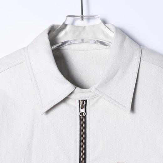 SDSA男装2026新款高贵轻奢老钱风复古纯色翻领夹克外套百搭简约 商品图1