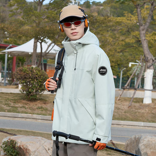 JEEP SPIRIT吉普多巴胺情侣外套丨户外防风防水情侣登山服 商品图4