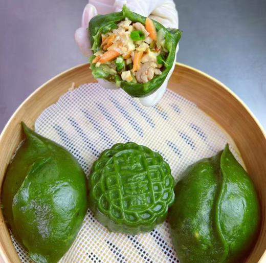 【山歌郁选】清明粿  艾青与食材的交融在一起，咬一口，满满的享受，小时候的味道。 商品图2