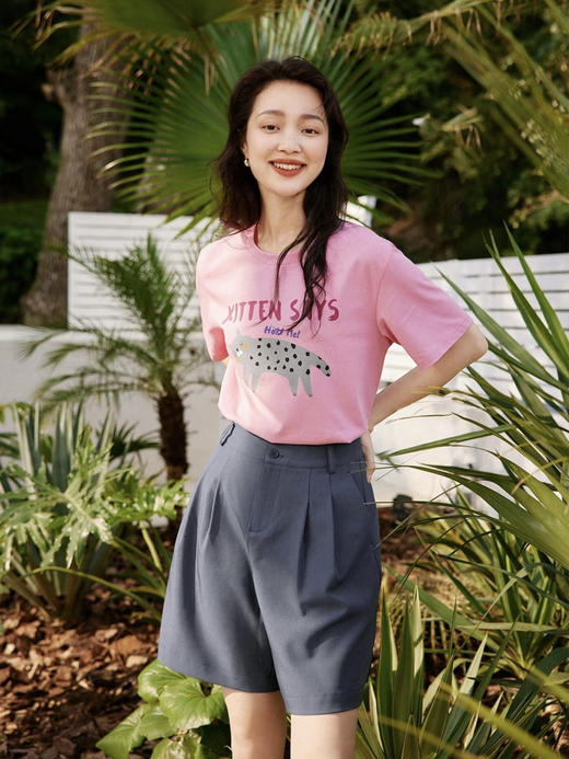 韩国订单高颜值纯棉T 商品图2