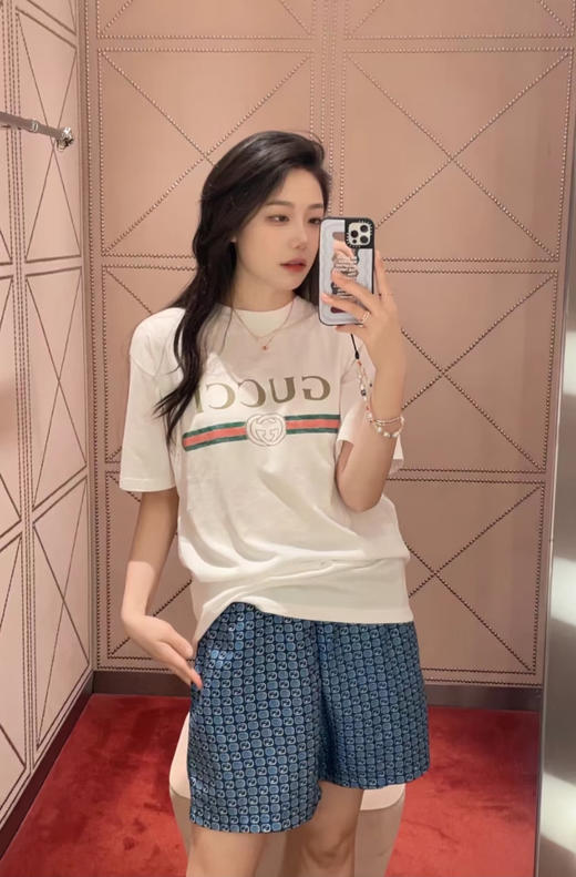 古驰 26春夏春夏新款 半袖 奶白（MM） 商品图0