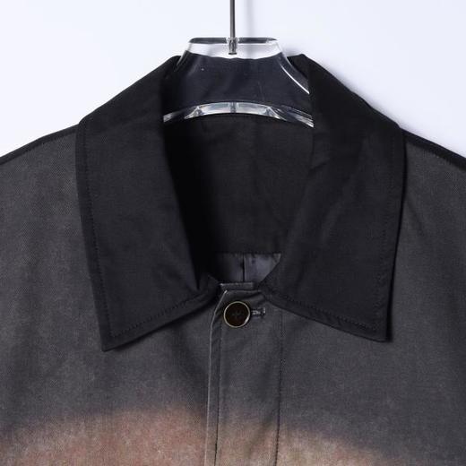 SDSA男装2026新款高贵轻奢复古简约扎染简约翻领夹克外套百搭时尚 商品图1