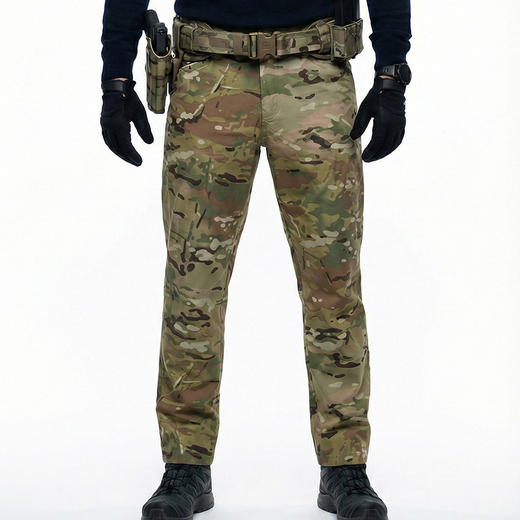 鹰爪 隐韧 全地形原品MC橘纹战术通勤裤 商品图1