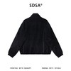 SDSA男装2026新款高贵轻奢时尚亲肤拉链立领夹克外套纯色时尚简约 商品缩略图4
