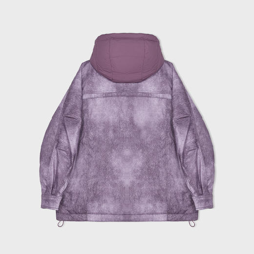 【新品上新】HX 冬季假两件短款带帽羽绒服90绒C100540007101/02 商品图7