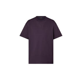 L-T （男装）紫色压纹T恤