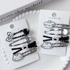 黑银甜酷组合夹组合发夹（4个）-纪念日百货门店同款169149476 商品缩略图0