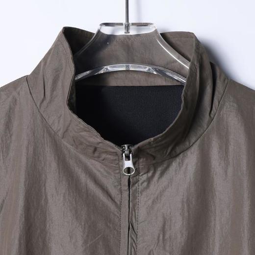 SDSA男装2026新款高贵轻奢美式复古简约纯色拉链立领夹克外套百搭 商品图1