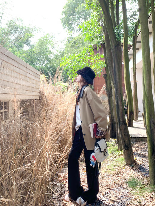 <曾小咸推荐>现货秒杀 ！微信超特价！美拉德风风衣外套 日常289.99 立减140 秒杀149.99！！ 商品图10