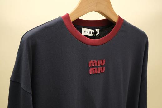 【2fz1】羔品质女士春夏新款徽标贴布刺绣长袖T恤！！ 商品图2