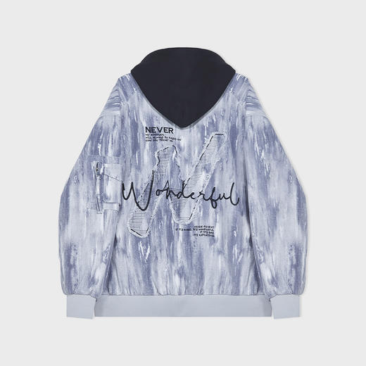 【新品上新】HX 春季带帽茄克衫C105610026101 商品图1