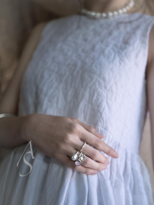 Rosa Maria 26SS MARIKO 石榴手工银戒 商品图3