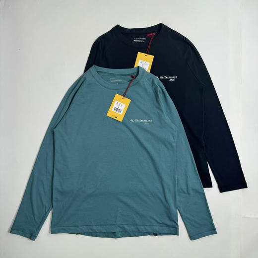 原单正品攀山鼠 Klattermusen先知格罗雅长袖体恤打底衫 ，山野智者的呼吸肌肤水鸭蓝L XL XXL 渡鸦黑 S-XXL 商品图0