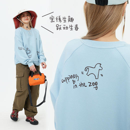 【出游季特惠-春夏新品】ACMEITEM爱棵米-女士圆领卫衣GAH2310629A 商品图2