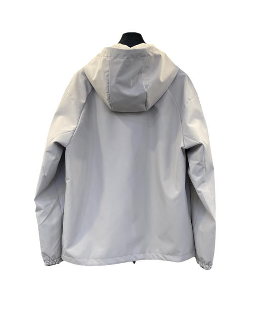 男款牛角肩连帽风衣外套hu018 商品图1