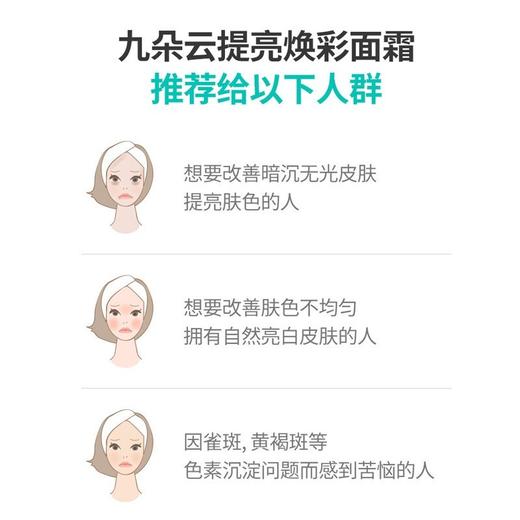 韩国 格丽松 马油九朵云焕彩面霜 50g（新款圆盒包装）） 商品图1
