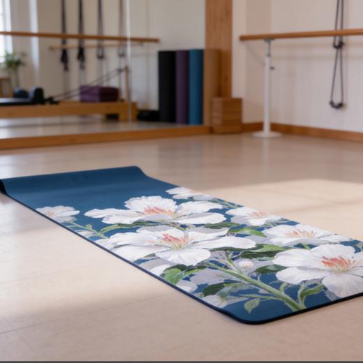 【预售】壁虎新款【印花垫-青花幽梦】天然橡胶印花瑜伽垫【12天发货】 商品图5